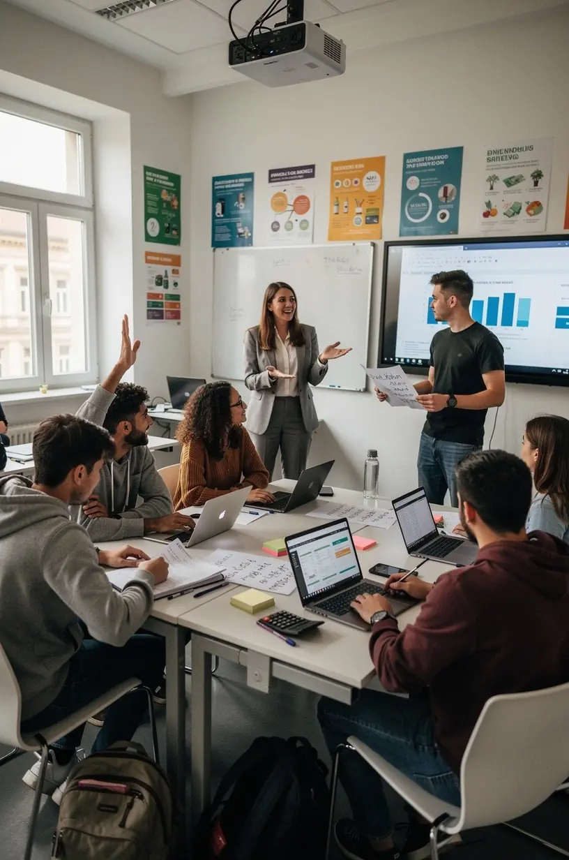Oktató videó tanfolyam képernyőképe, amely pénzügyi tervezési stratégiákat magyaráz el.